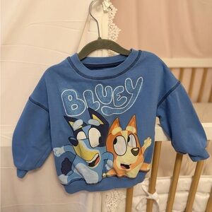 Bluey Kids Sweatshirt - Vibrant Blue